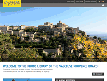Tablet Screenshot of photo.provenceguide.com